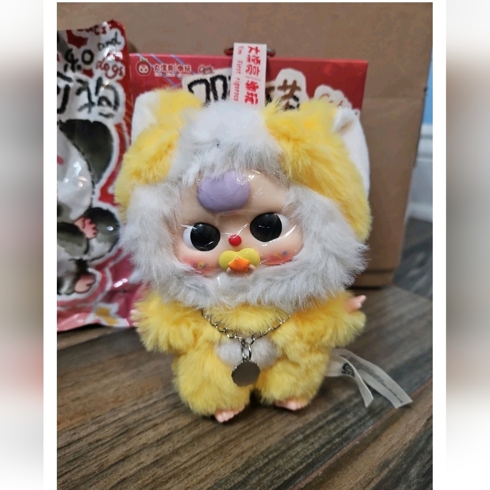 Baby Three, Confirmed Yellow Cat  With Pacifer  BB3